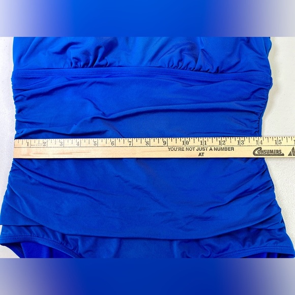 Jantzen Vibrant Blue Swimwear, one piece size 14 - Picture 11 of 13